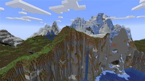 Top 10 mountain seeds for Minecraft: Java Edition 1.19.
